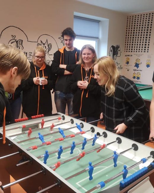 Jaunimo darbuotojų stalo futbolo turnyro Kuršėnuose!